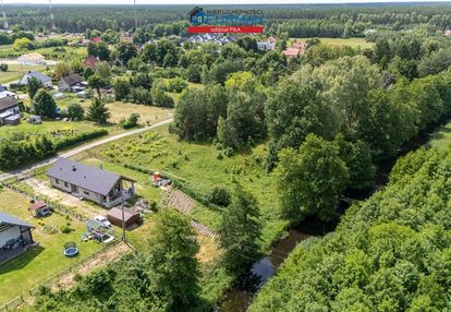 Działka skórka, gmina krajenka pow. 1741 m2, rzeka