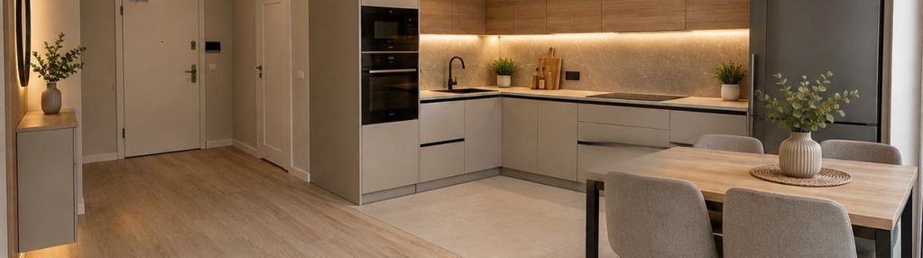 Apartament między morzem a jeziorem