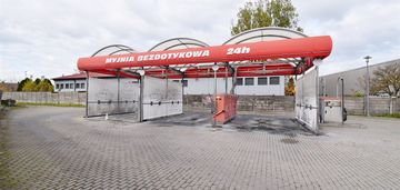 Działka z myjnia samochodową ok 1615m2, jędrzejów