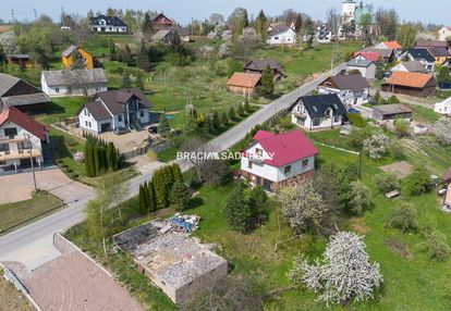 Duża widokowa działka łazany