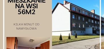 Komfortowe mieszkanie o pow. 56,40 m2 w krzykowie.