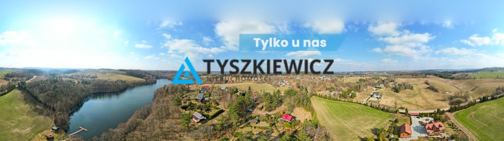 Działka rekreacyjna na kaszubach wśród jezior