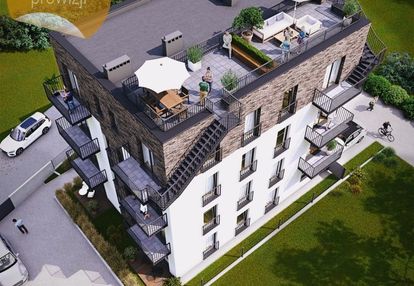 0%, apartament z tarasem na dachu w helu