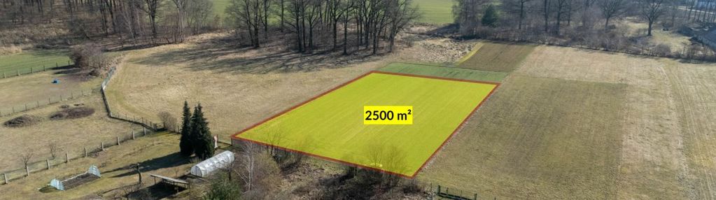 Działka budowlana 2500m2 lubliniec