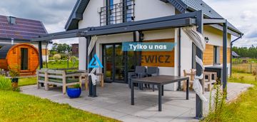 Dom całoroczny blisko jeziora sobącz