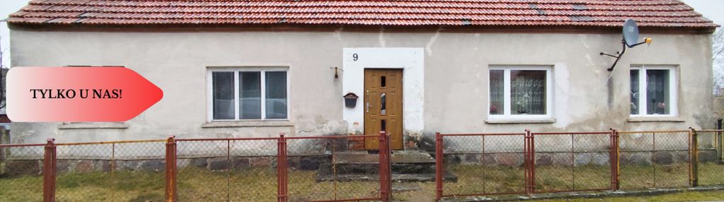 Dom z dużą działką, do remontu 3 km od jeziora!