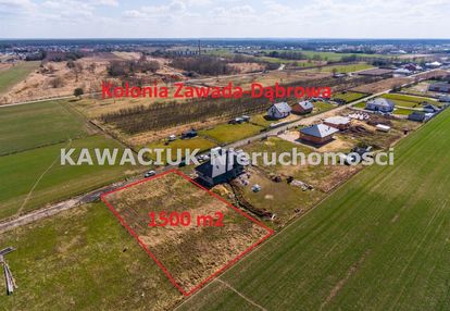 Kolonia zawada- działka z warunkami zabudowy