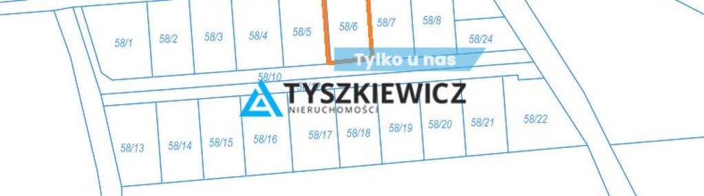 Działka budowlana z uzbrojeniem suchy dąb