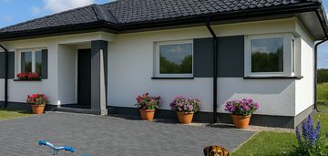 Nowy, parterowy dom, duża działka_gotowy do odbior