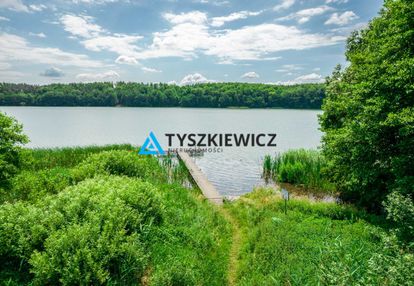 Działka z linią brzegową w grabowie kościerskim!