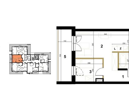 Nowe 2 pokojowe mieszkanie z dużym balkonem