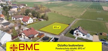 Działka budowlana wierzbie  893m2