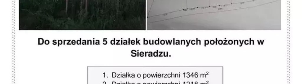 Działka na sprzedaż 1346m2