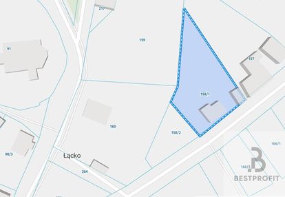 Dom i działka/600m od jeziora/łącko/jarosławiec