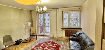 3 pokoje z opcją 4, ul. narewska/do remontu