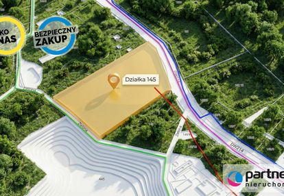Działka inwestycyjna 1,9 ha | mpzp usługi