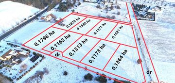 Atrakcyjne działki budowlane na stawkach