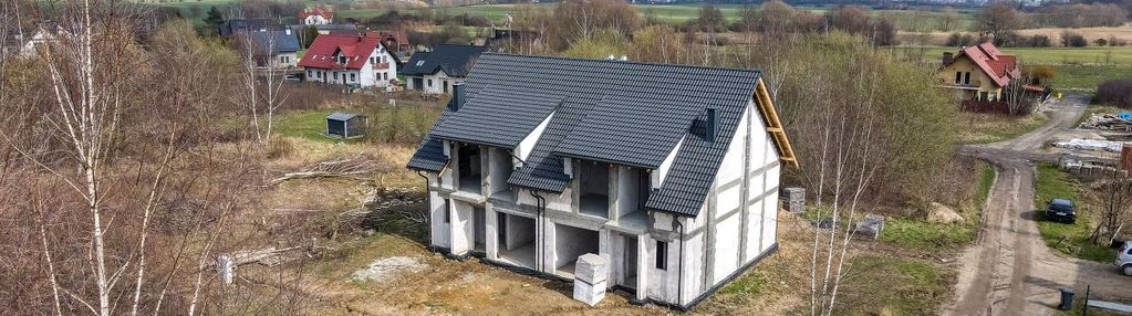 Dom 2 lokalowy, stan surowy borzęcin/juszkowo