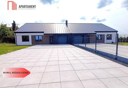 Parterowy dom w otoczeniu jezior | garaż | taras