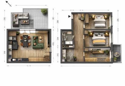 ⭐️ 4 pokoje brynów meteorologów taras 22m ⭐️
