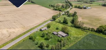 Działka budowlana 63 ar | uzbrojona | z budynkami