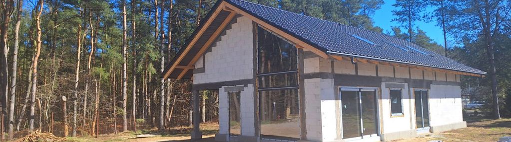 Dom przy lesie | antresola | duża działka kiełpino