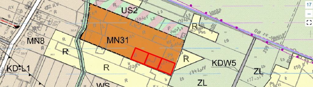 3 działki budowlane15 km od centrum kielc!