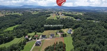 Klimatyczna działka budowlano-leśna w sieprawiu