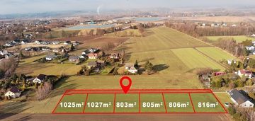 Działka pod twój dom - kaniów ul. łabędzia