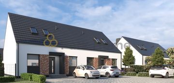 Nowoczesny dom bliźniak w nowym luboszu