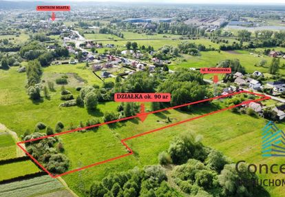 Działka inwestycyjna bochnia | z wnioskiem wz| 90a