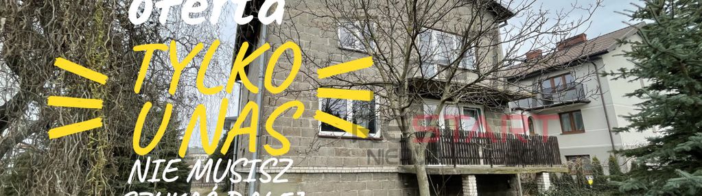 Przestronny dom w cichej okolicy.