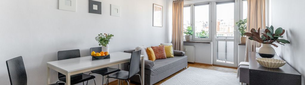 2-pokojowe 37m2 z balkonem – grójecka, ochota