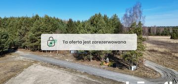 Działka budowlana otoczona lasem- roztocze