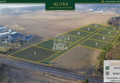 Atrakcyjne działki budowlane ze ścianą lasu