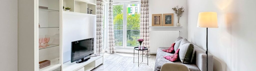 Słoneczne 2 pokoje | balkon | zieleń | garaż