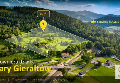 Wyjątkowa działka inwestycyjna 5,3 ha w starym gierałtowie