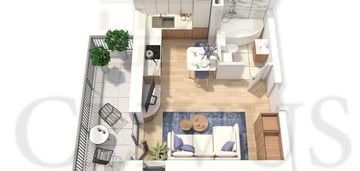 ❤️ promocja ! ostatania kawalerka z ogródkiem!