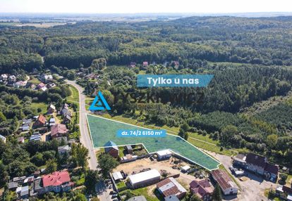 Działka z dużym potencjałem przy drodze asfaltowej