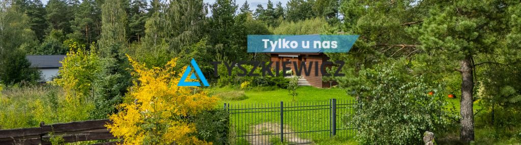 Pięknie położona działka blisko jeziora i lasu!