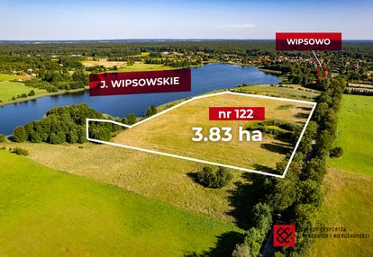 Działka bud. z linią brzegową zabudowa jednoro.