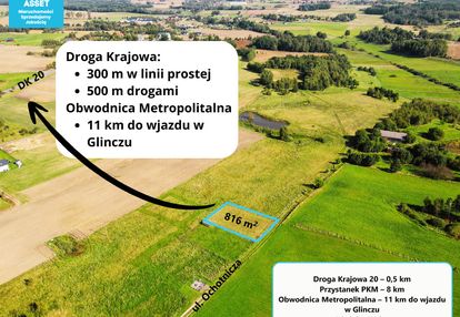Działka z warunkami przyłączenia | 11 km do s7