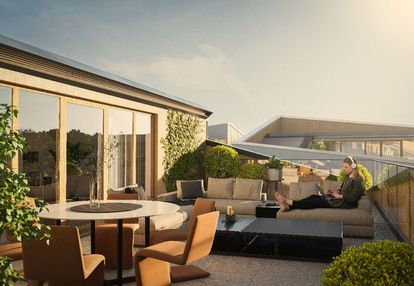 Dwupoziomowy apartament premium z tarasem, wilanów