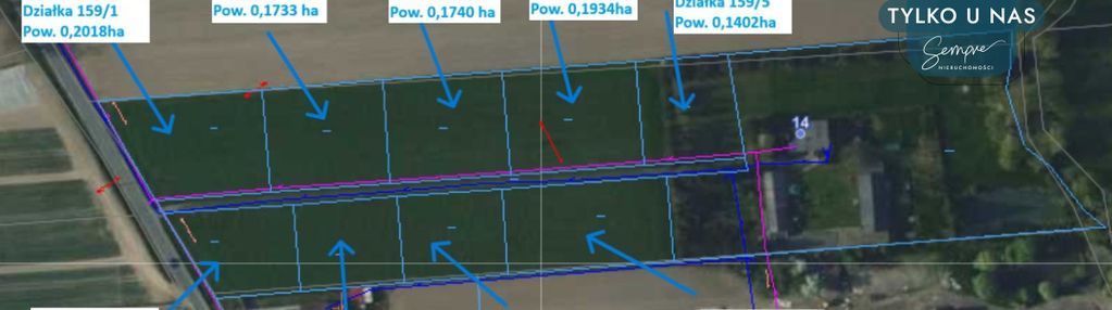 Działki budowlane w malowniczej okolicy