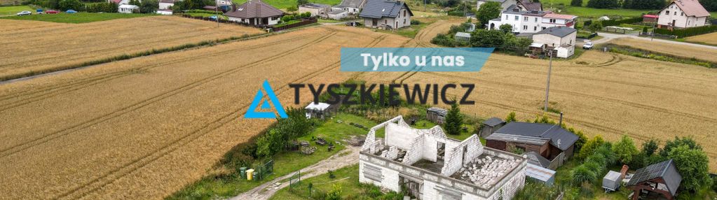 Dom w trakcie budowy plus domek gospodarczy