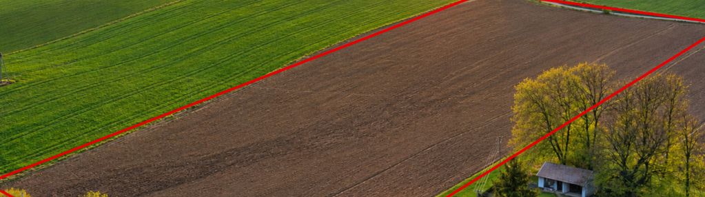 Działka rolna 2,60 ha – łęki górne - gm. pilzno !
