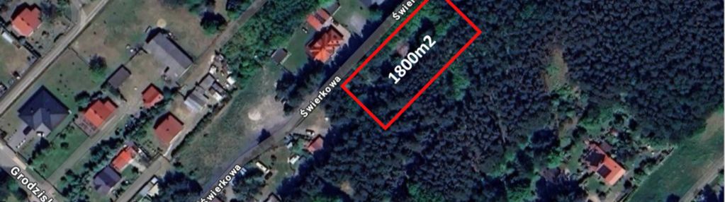 Działka budowlana/las/dobra komunikacja