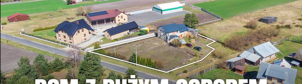 Duzy dom na działce 21a leśna okolica