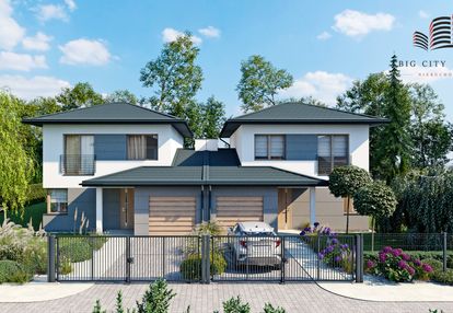 * nowoczesny dom z ogrodem *