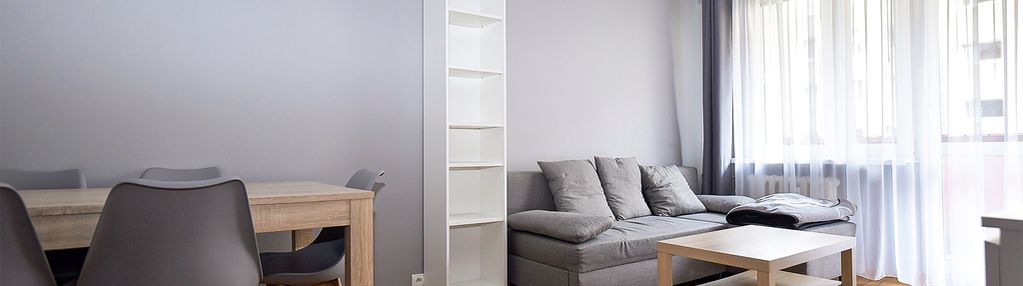 3 jasne pokoje z dużym balkonem - oświecenia